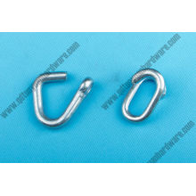 Rigging E. Galvanized/Hot Dipped Galvanized Chain Repair Link and Shut Cold
